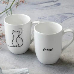 Villeroy & Boch 2er Kaffeebecher 280ml weiß^ Tassen