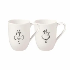 Villeroy & Boch 2er Kaffeebecher 280ml weiß^ Tassen