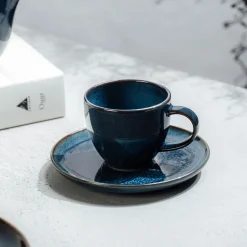 Villeroy & Boch Espressotasse 60ml blau^ Tassen