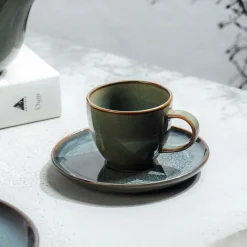 Villeroy & Boch Espressotasse 60ml grün^ Tassen