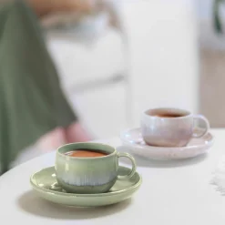 Villeroy & Boch Espressountertasse 12cm grün^ Tassen