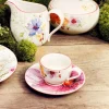 Tassen>Villeroy & Boch Espressountertasse 12cm mehrfarbig