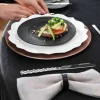 Dessertteller>Villeroy & Boch Frühstücksteller 22cm schwarz