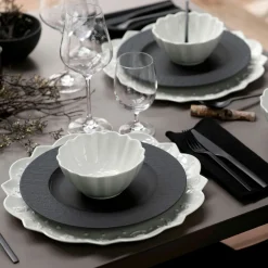 Dessertteller>Villeroy & Boch Frühstücksteller 22cm schwarz