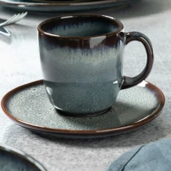 Villeroy & Boch Kaffeeobertasse 190ml grau^ Tassen