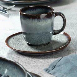 Tassen>Villeroy & Boch Kaffeeuntertasse 15,5cm grau