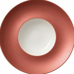 Schüsseln & Schalen>Villeroy & Boch Schale tief 29cm orangegoldfarben