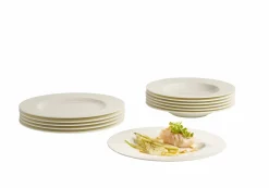 Geschirrsets>Villeroy & Boch Tafelgeschirr 12tlg. weiß