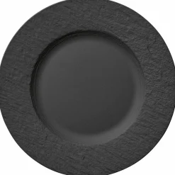 Speiseteller>Villeroy & Boch Universalteller Coupe 25cm schwarz