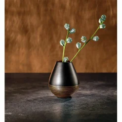 Sonstige Tischaccessoires>Villeroy & Boch Vase 12cm schwarz