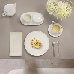 Villeroy & Boch Zuckerdose weiß^ Serviergeschirr