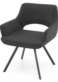 vito Armlehnenstuhl schwarz^ Esszimmerstühle