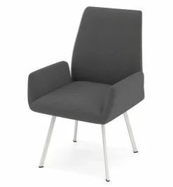 vito Armlehnenstuhl silberfarben^ Esszimmerstühle