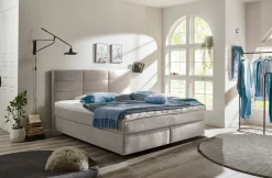 Boxspringbetten|Betten>vito Boxspringbett beige