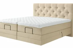 vito Boxspringbett m. Motor beige^ Boxspringbetten|Betten