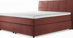 Boxspringbetten|Betten>vito Boxspringbett rot