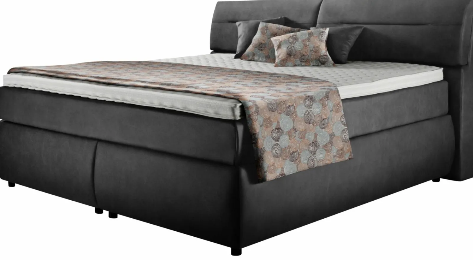 vito Boxspringbett schwarz^ Boxspringbetten|Betten