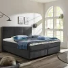 Boxspringbetten|Betten>vito Boxspringbett schwarz