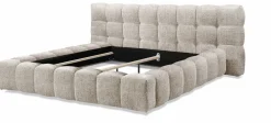 Polsterbetten|Betten>vito Designbett beige