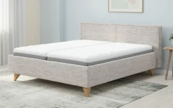 vito Designbett beige^ Polsterbetten|Betten