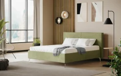 Polsterbetten|Betten>vito Designbett grün