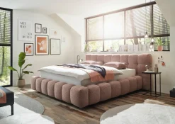 vito Designbett rot^ Polsterbetten|Betten