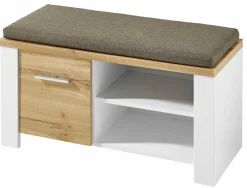 vito Garderobenbank weißbraun^ Schuhschränke