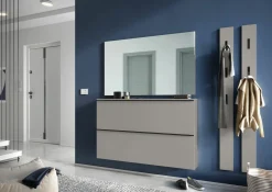 Schuhschränke>vito Hängeschuhschrank grau