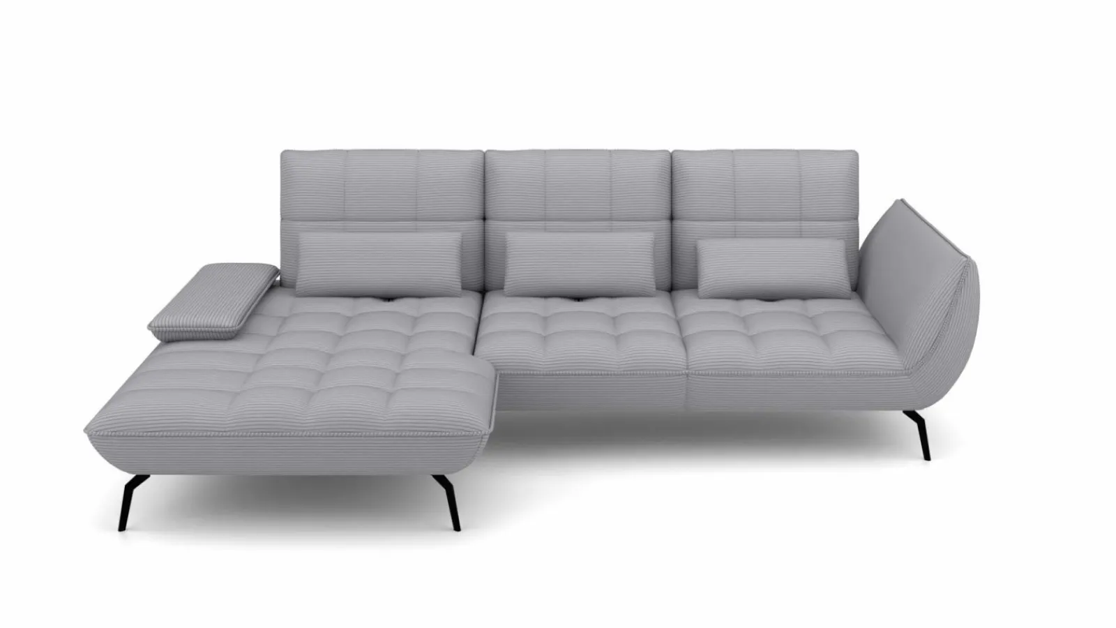 vito Polstergarnitur grau^ Sofas & Couches