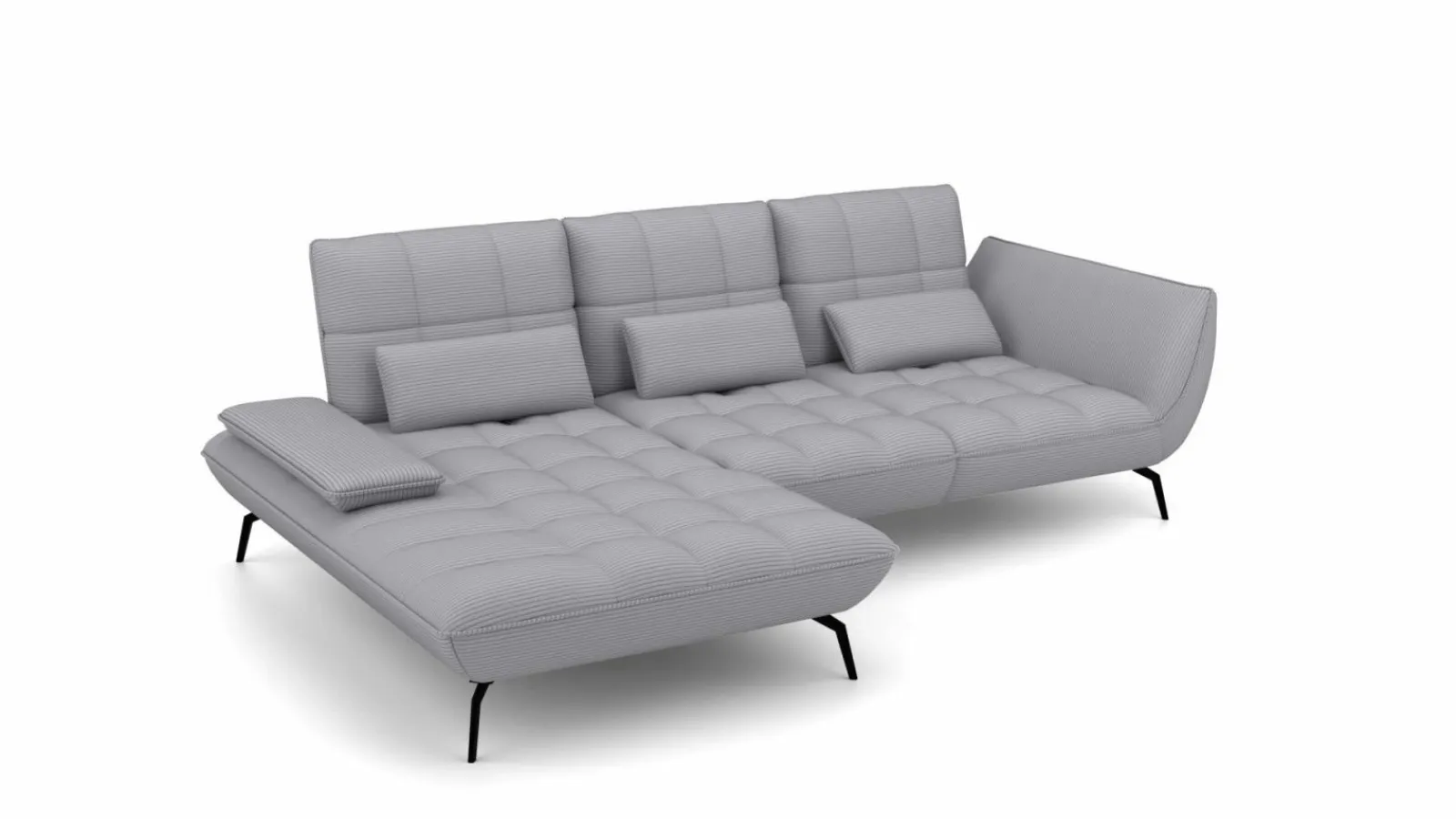 vito Polstergarnitur grau^ Sofas & Couches