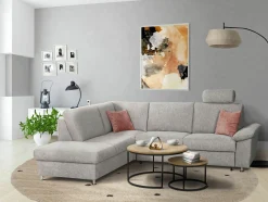 Sofas & Couches>vito Polstergarnitur grau