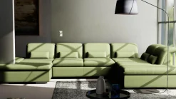 vito Polstergarnitur grün^ Sofas & Couches