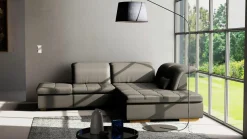 Sofas & Couches>vito Polstergarnitur schwarz