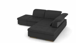 Sofas & Couches>vito Polstergarnitur schwarz