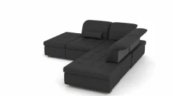 Sofas & Couches>vito Polstergarnitur schwarz
