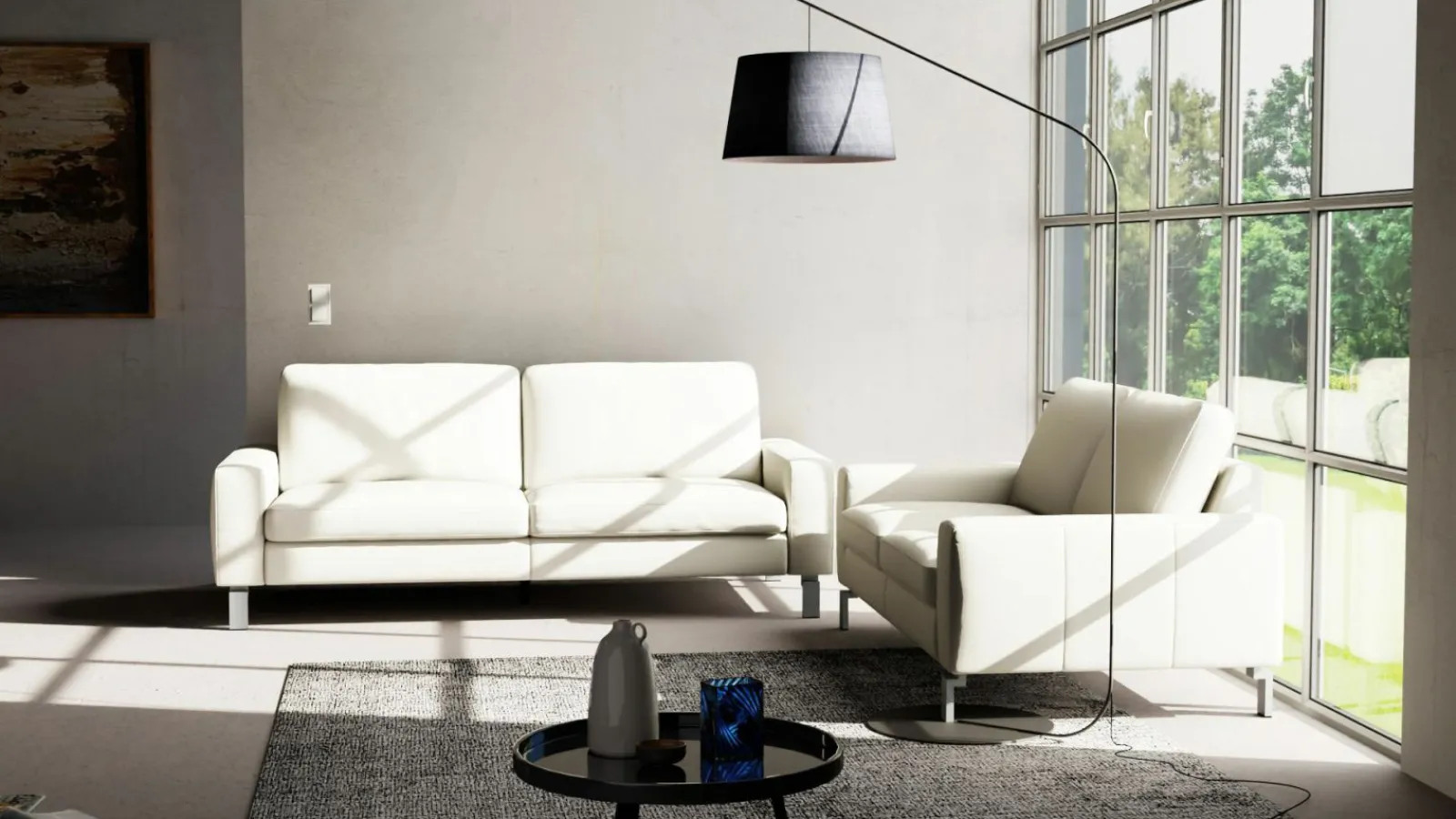 vito Polstergarnitur weiß^ Sofas & Couches