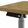 Bürotische·Höhenverstellbare Schreibtische>vito Schreibtisch elektronisch braungrau