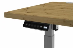 Bürotische·Höhenverstellbare Schreibtische>vito Schreibtisch elektronisch braungrau
