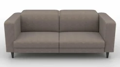 vito Sofa 3-sitzig braun^ Sofas & Couches