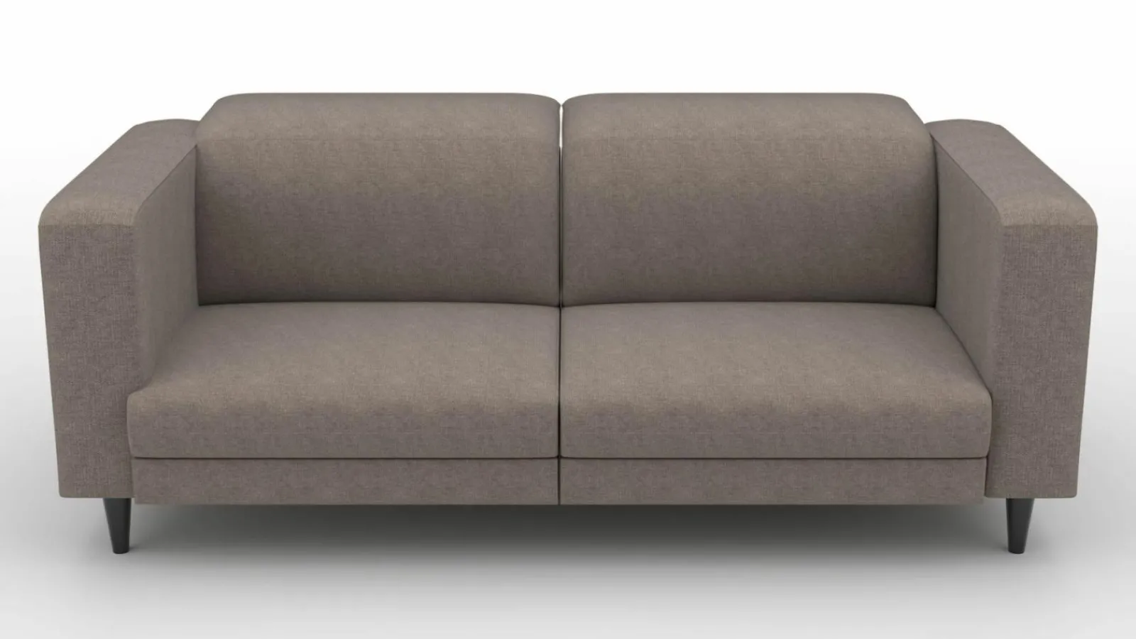 vito Sofa 3-sitzig braun^ Sofas & Couches