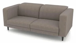 vito Sofa 3-sitzig braun^ Sofas & Couches