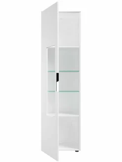 Wohnwände> Vitrine 1 weiß