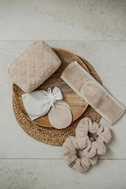 VOSSEN Beauty Bag tibet beige^ Badzubehör|Badaccessoires