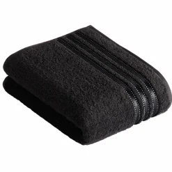 Duschtücher>VOSSEN Duschtuch Cult de Luxe schwarz