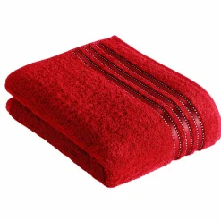 VOSSEN Duschtuch Cult de Luxe rot^ Duschtücher