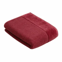 Duschtücher>VOSSEN Duschtuch Pure rot