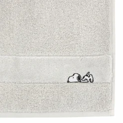 VOSSEN Duschtuch Sleepy Snoopy grau^ Bademäntel|Duschtücher