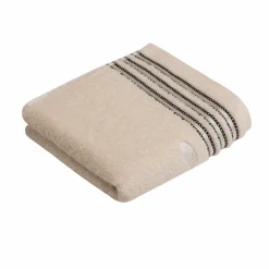 VOSSEN Handtuch Cult de Luxe beige^ Handtücher