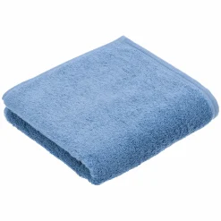 VOSSEN Handtuch Vegan Life blau^ Handtücher