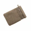 VOSSEN Waschhandschuh Cult de Luxe braun^ Waschhandschuhe